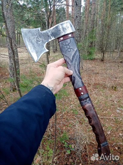 Топор ручная работа, рабочий топор