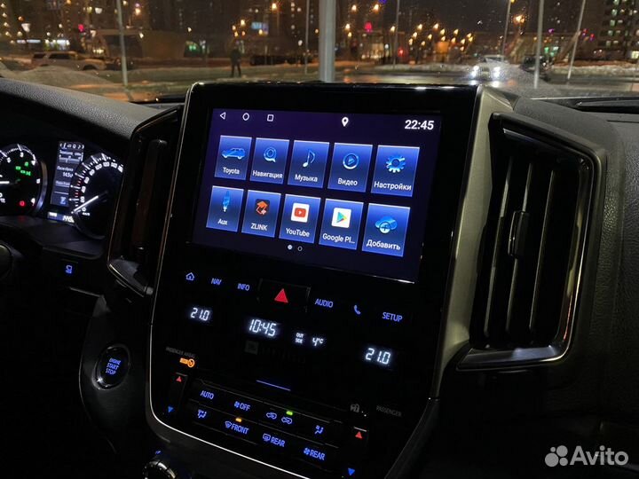 Android Блок для Toyota Land Cruiser 200