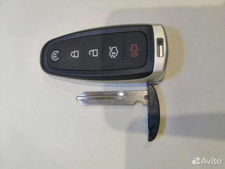 Ключ для ford explorer 5кнопок