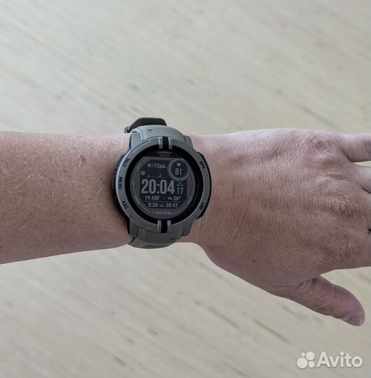 Часы Garmin instinct 2 solar tactical