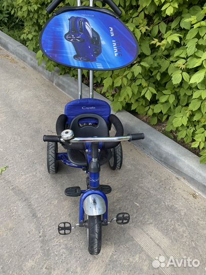 Детский велосипед с ручкой Capella Air Trike