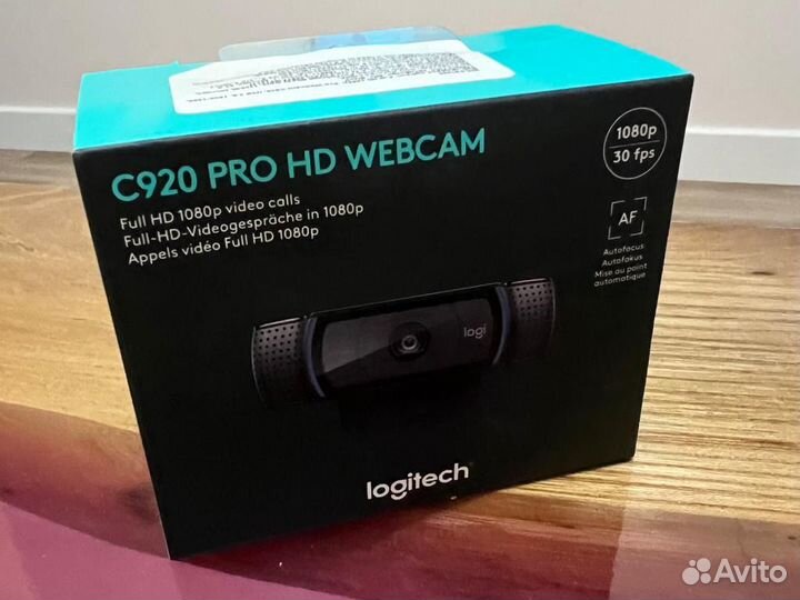 Вебкамера logitech c920