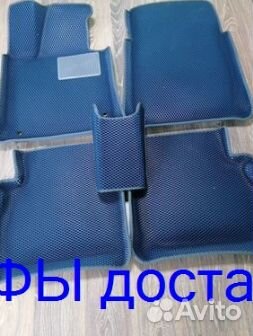 Эва Коврики 3D с бортами для авто