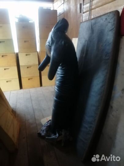 Манекен для борьбы натуральная кожа