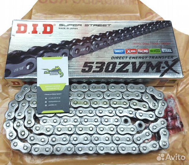 Цепь и звезды на Honda CBR600F2/F3 1991-1996