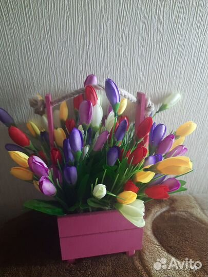 Корзина с цветами