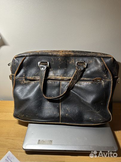 Сумка кожаная мужская