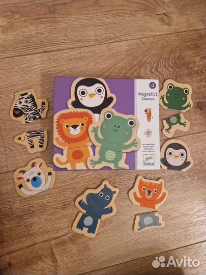 Пазлы магнитные Djeco для малыша