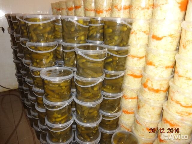 Соления, квашеная и бочковая продукция