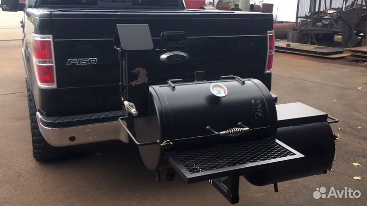 Гриль смокер на фаркоп