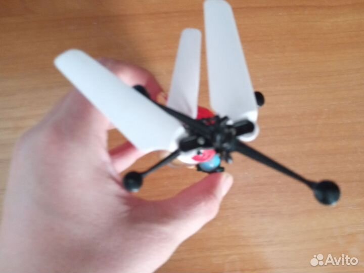 Дед Мороз вертолет не на пульте управления