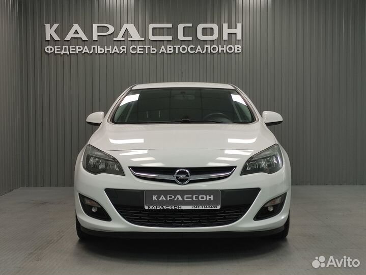 Opel Astra 1.6 МТ, 2013, 101 000 км