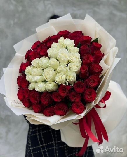 Букет 101роза/51 роза/Доставка