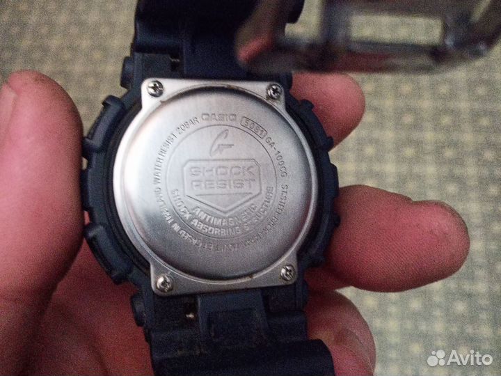 Часы мужские casio g shock (5081) ga-100cg