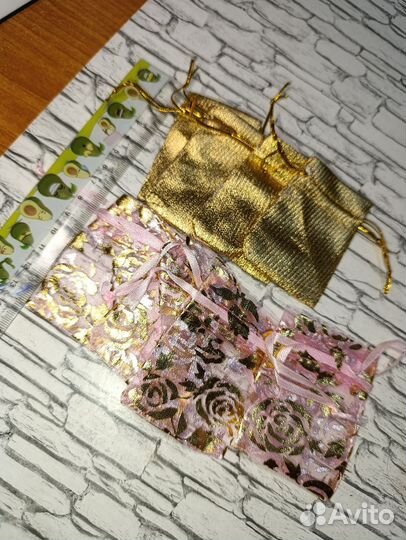 Пакеты, мешочки органза, маски детские