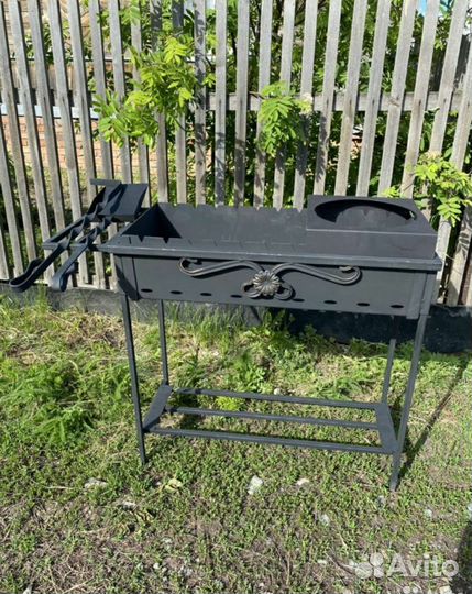 Мангал + подказанник + лопата + кочерга