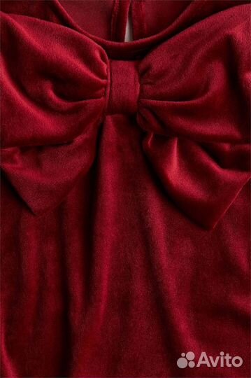 Платье велюровое Н&М 68,74,80