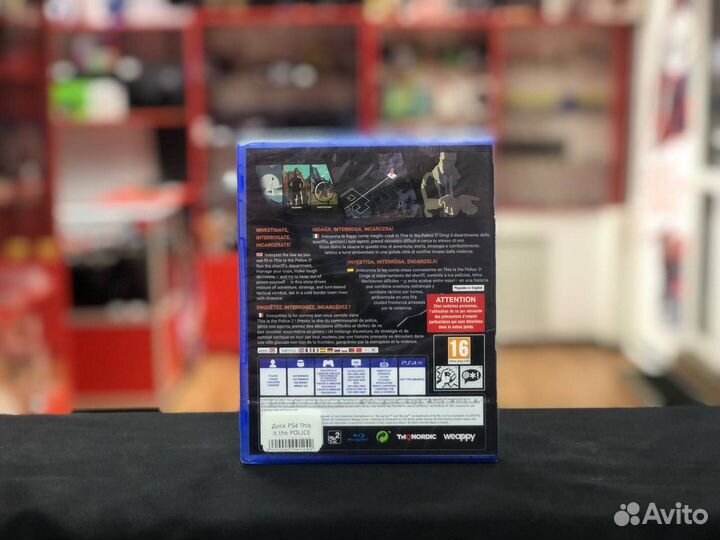 Диск PS4 This is the police 2 (Новый)