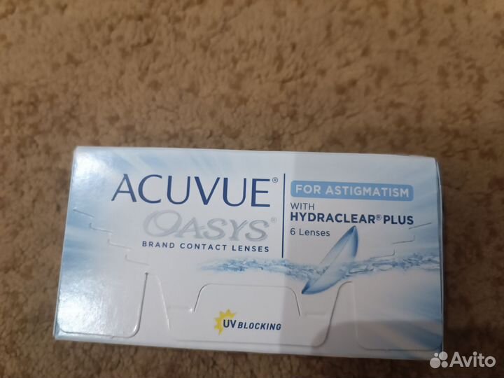 Линзы контактные acuvue oasys двухнедельные