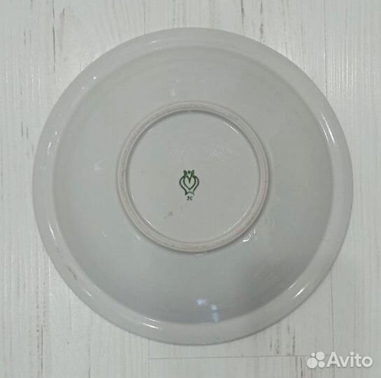 Блюдо мейсенский букет завод Пролетарий