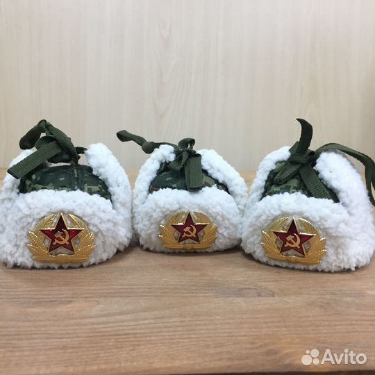 Шапка ушанка аксессуар для автомобиля