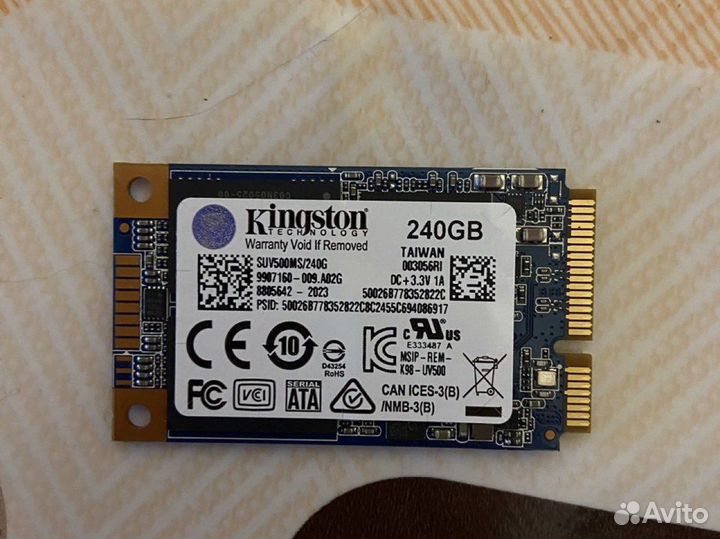 SSD suv500ms/240GB.SSD накопитель для ноутбука