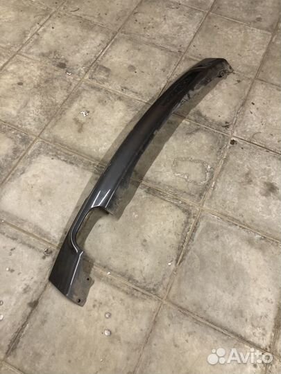 Накладка бампера на BMW F30, задняя, М-пакет