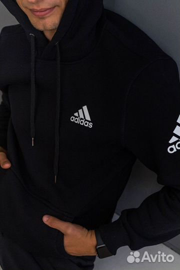 Худи мужское adidas/толстовка с капюшоном, 46-52