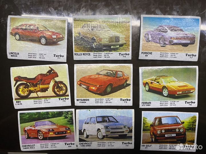 Вкладыши turbo black 51-120