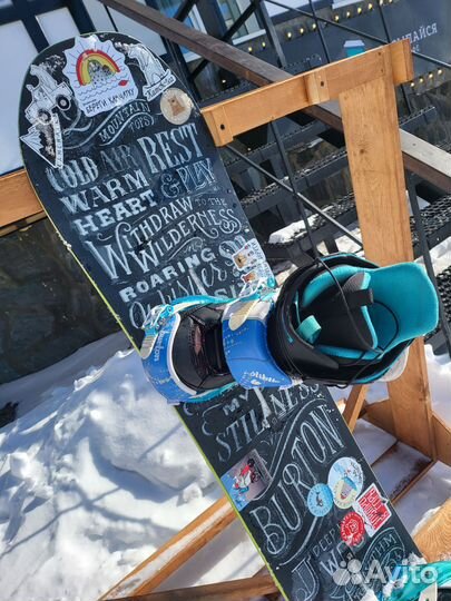 Сноуборд Burton Flying V 149 см + крепления Burton