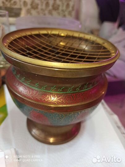 Латунная чаша для Аромасвечей