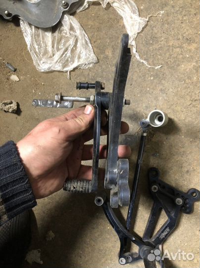 Kawasaki ZX6R 636 05 06 спортивные ножки