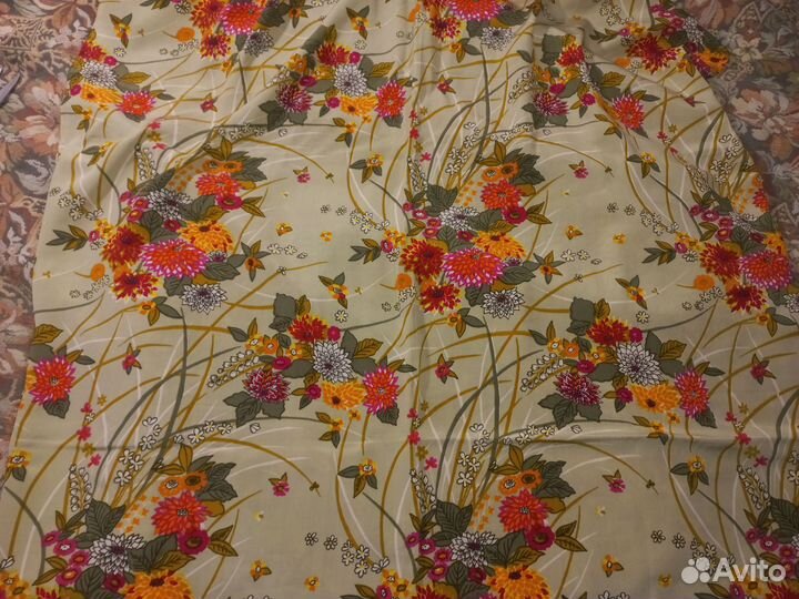 Ткань крепдешин СССР 90*1.34м