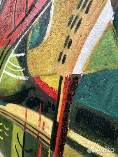 Интерьерные картины маслом на холсте, абстракция