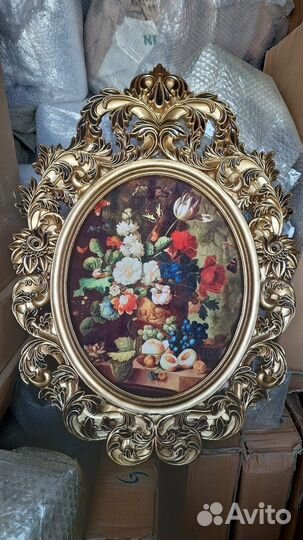 Картина цветы на бархатной основе