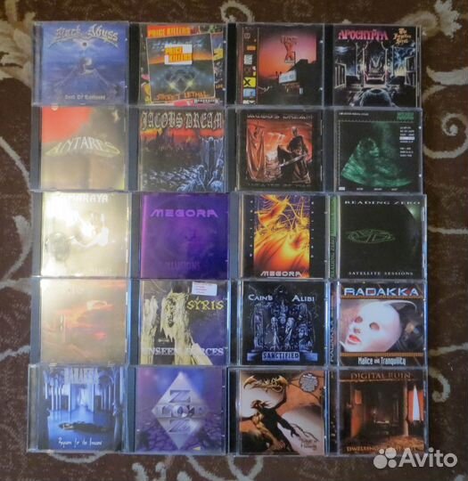 Фирменные CD heavy metal