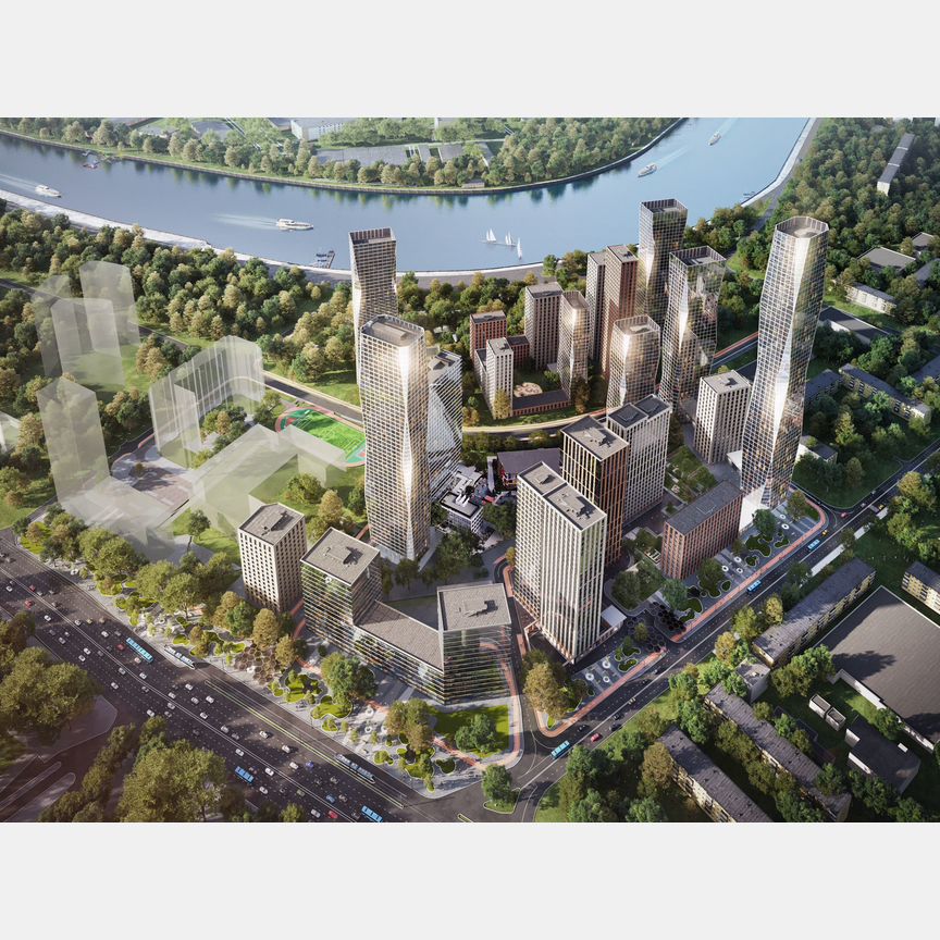 1-к. квартира, 39,8 м², 19/25 эт.