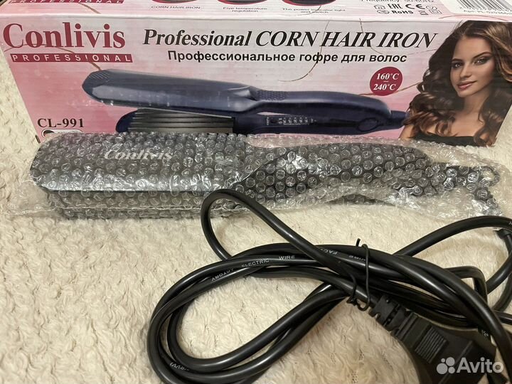 Щипцы гофре новые