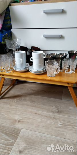 Ваза хрустальная