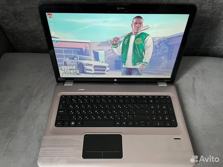 Быстрый ноутбук HP i5 / 4 ядра / 2 видеокарты