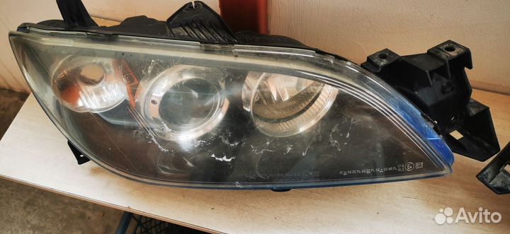 Фары передние mazda 3 bk (depo) седан