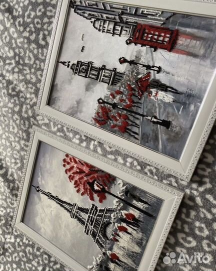 Картины вышитые бисером