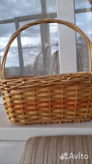 Корзина плетеная