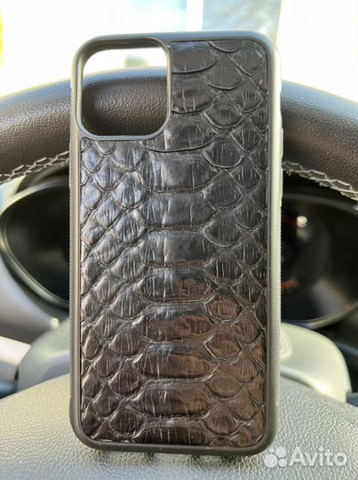 Чехол на iPhone 11 pro кожаный