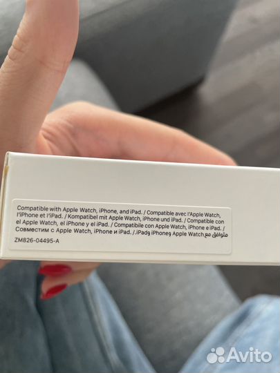 Зарядный блок apple iPhone iPad type-c 20w