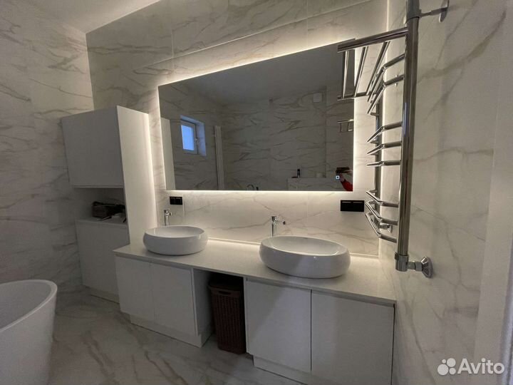 Зеркало с подсветкой на заказ