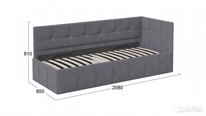 Детский мягкий диван с подъемным механизмом