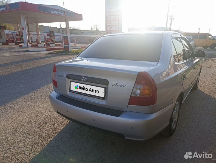 Hyundai Accent 1.5 AT, 2007, 243 000 км