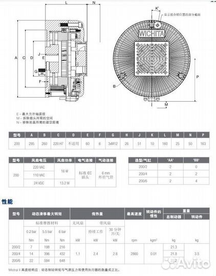 Пневмотормоз Mistral 71120-635