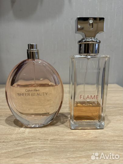 Calvin Klein sheer beauty/flame